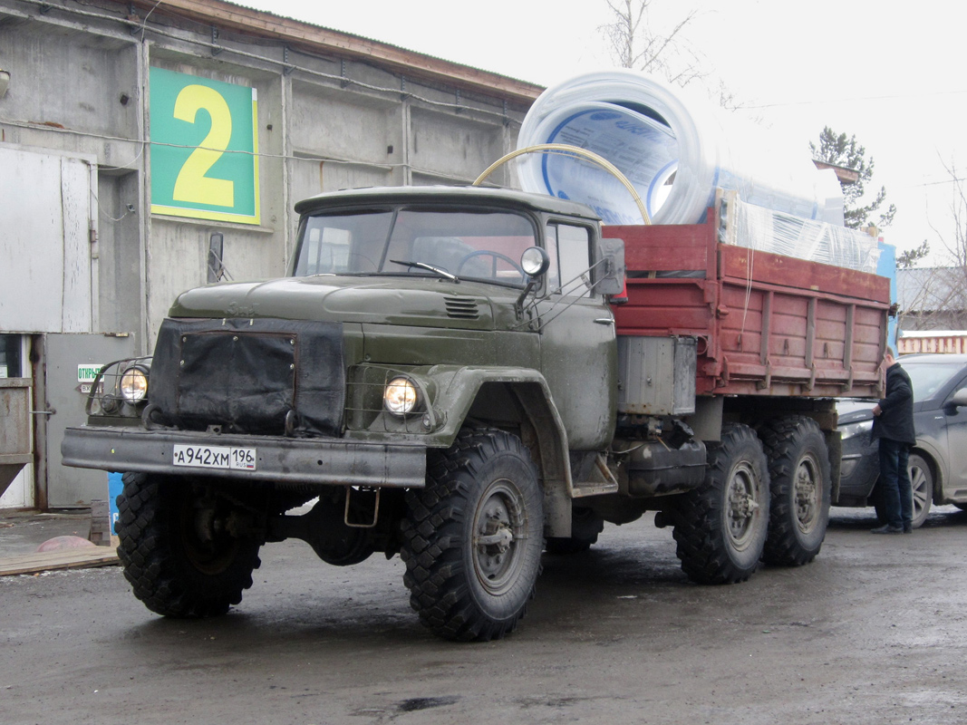 Ханты-Мансийский автоном.округ, № А 942 ХМ 196 — ЗИЛ-131 (общая модель)
