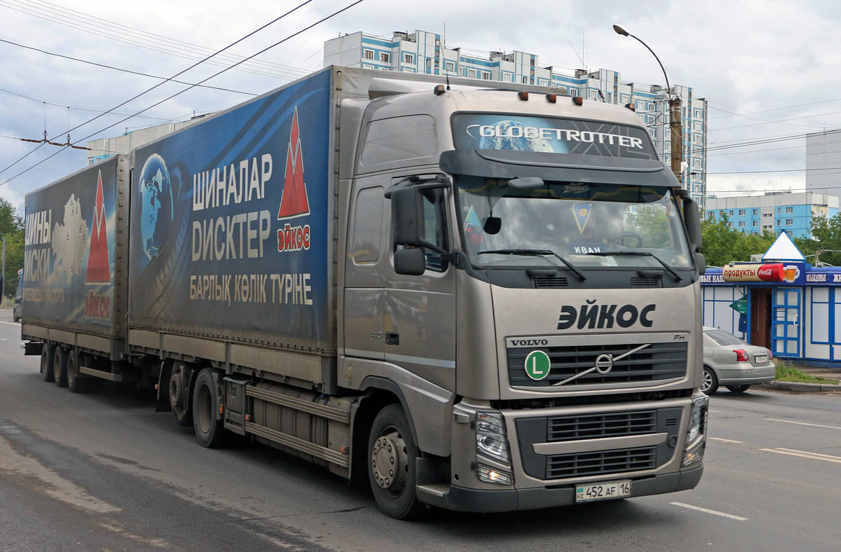 Абайская область, № 452 AF 16 — Volvo ('2008) FH.440 [X9P]