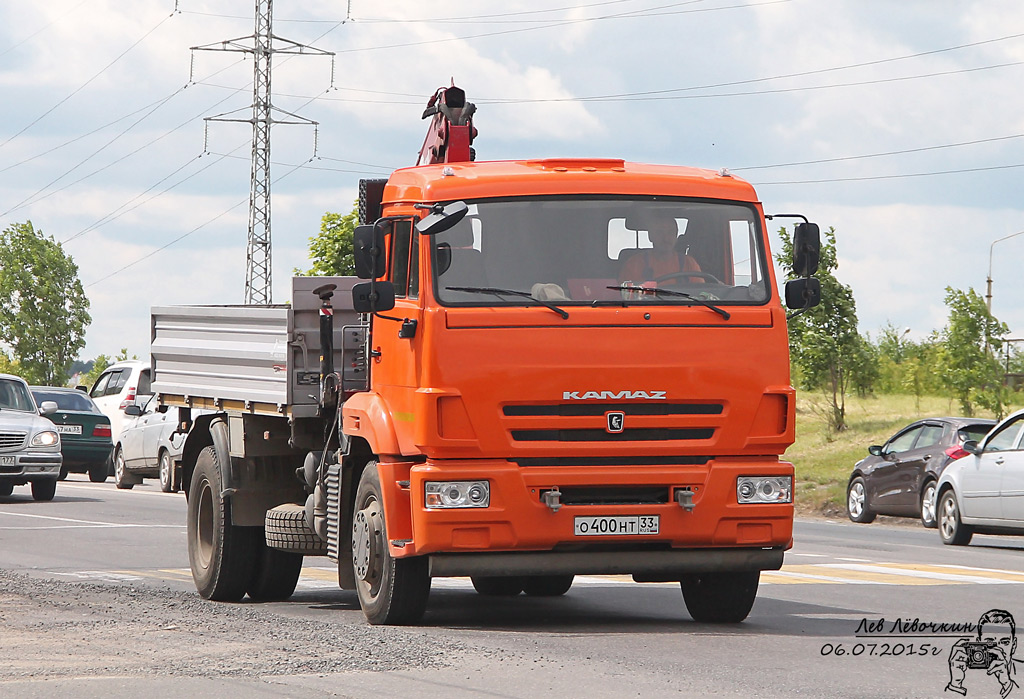 Владимирская область, № О 400 НТ 33 — КамАЗ-43253-R4(28)