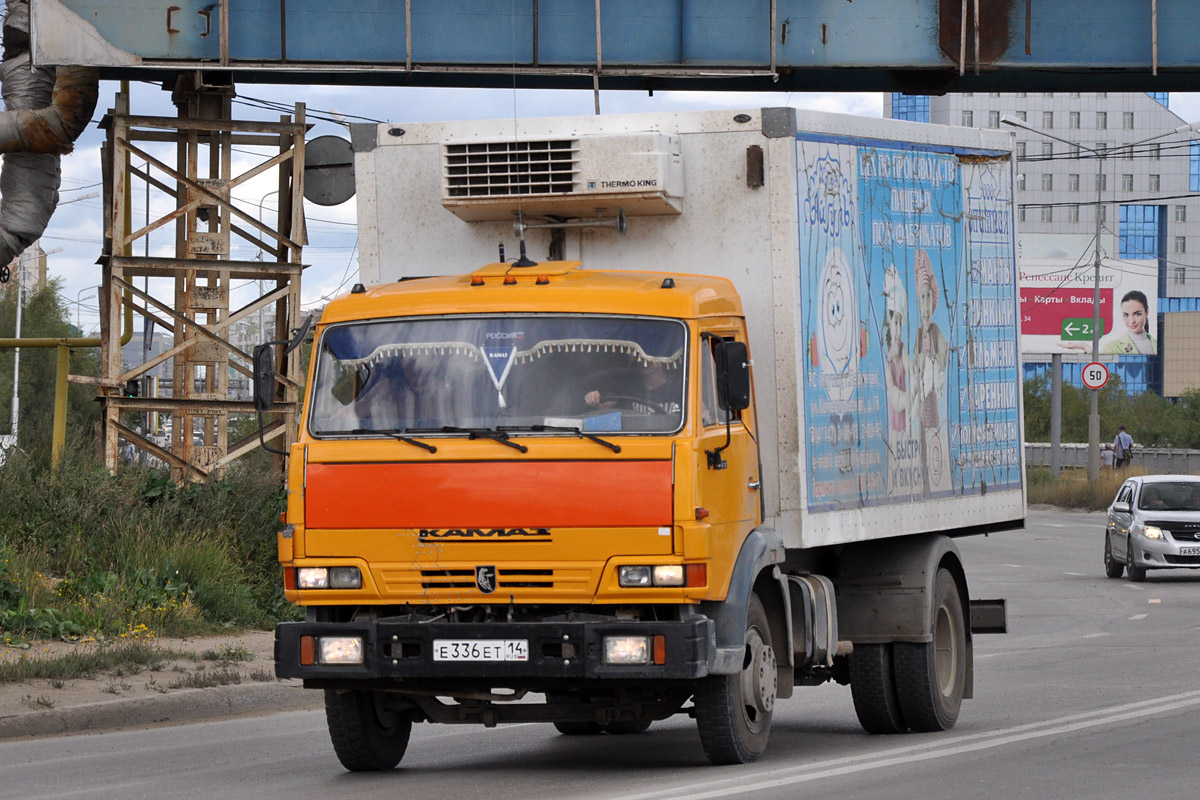 Саха (Якутия), № Е 336 ЕТ 14 — КамАЗ-4308-H3(99)