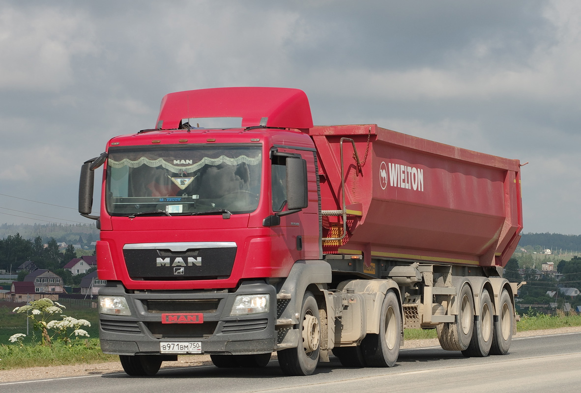 Московская область, № В 971 ВМ 750 — MAN TGS 19.400