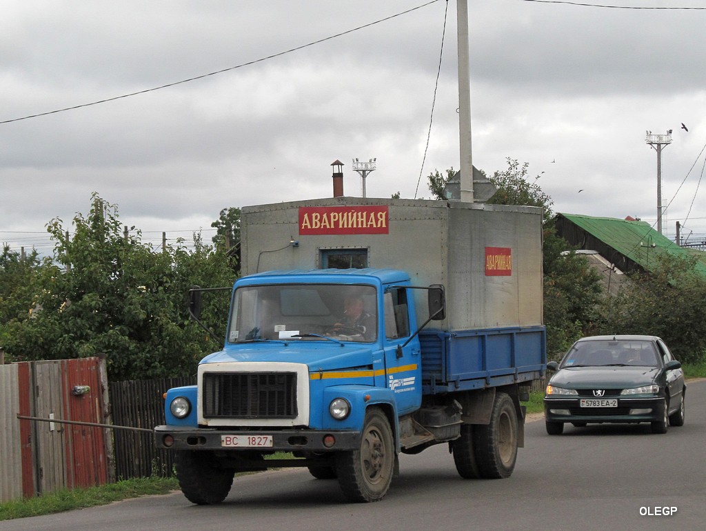 Витебская область, № ВС 1827 — ГАЗ-3307
