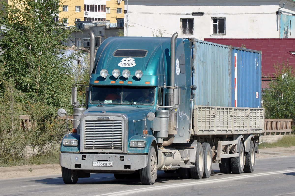 Саха (Якутия), № Т 556 КВ 14 — Freightliner FLD 132 Classic XL