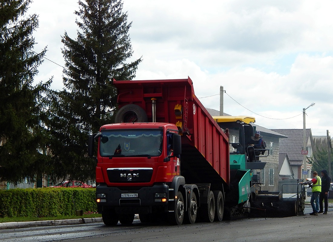 Воронежская область, № С 576 УУ 36 — MAN TGS 41.390