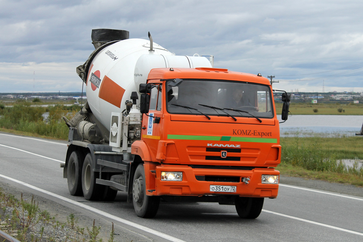 Ямало-Ненецкий автоном.округ, № О 351 ОУ 72 — КамАЗ-65115-D3(97)