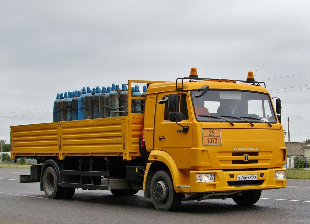 Воронежская область, № Х 746 УК 36 — КамАЗ-4308-C3(79)