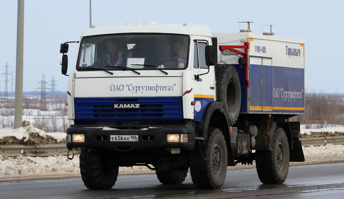 Ханты-Мансийский автоном.округ, № Е 656 АХ 186 — КамАЗ-43501 [435010]