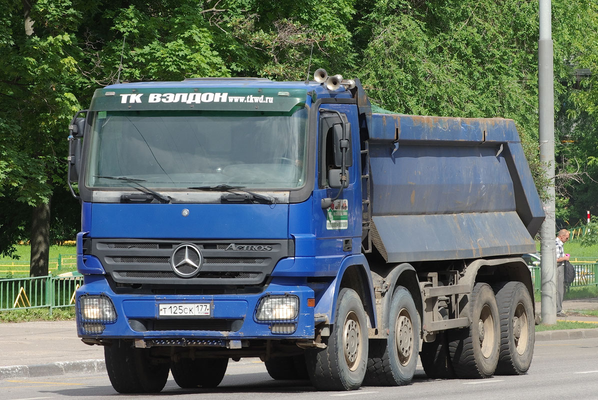 Москва, № Т 125 СК 177 — Mercedes-Benz Actros ('2003) 4144