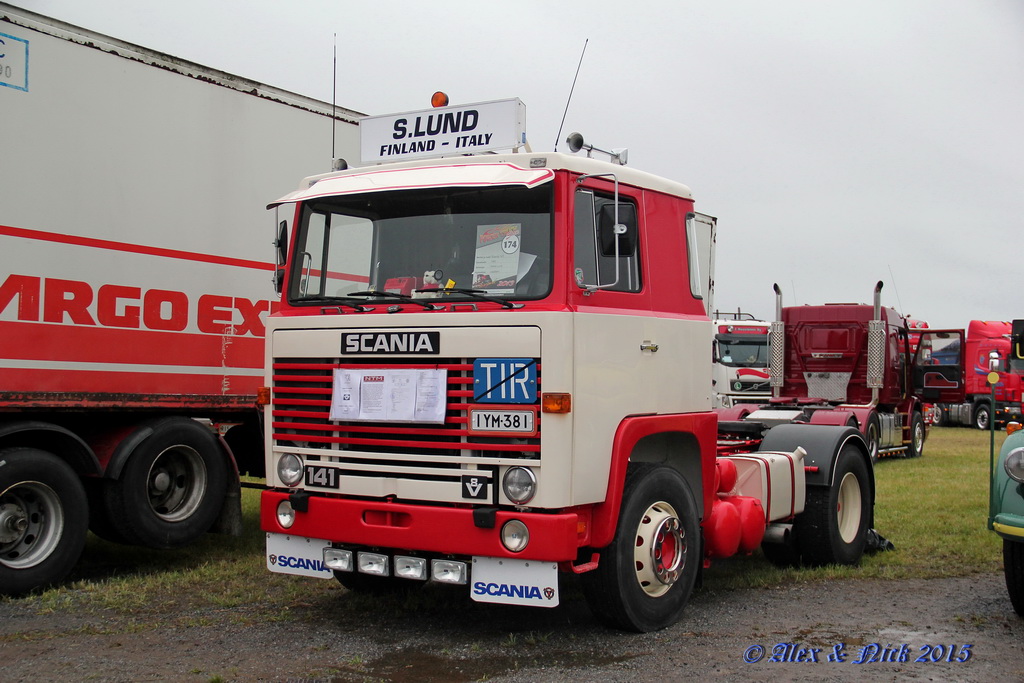 Финляндия, № IYM-381 — Scania (I) (общая модель); Финляндия — Power Truck Show 2013