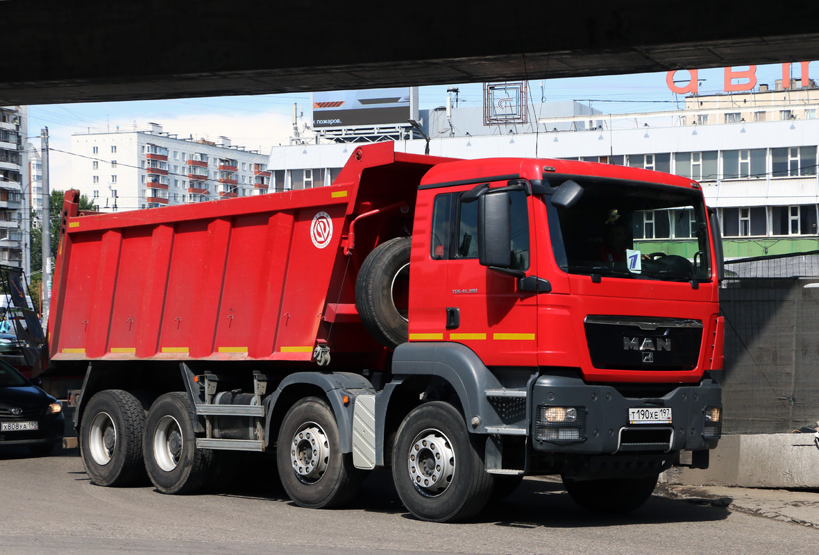 Москва, № Т 190 ХЕ 197 — MAN TGS 41.390