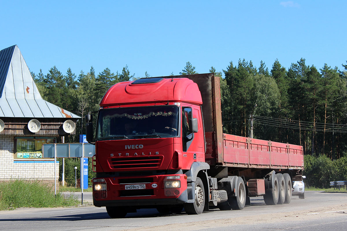 Московская область, № В 459 КО 750 — IVECO Stralis ('2002) 400