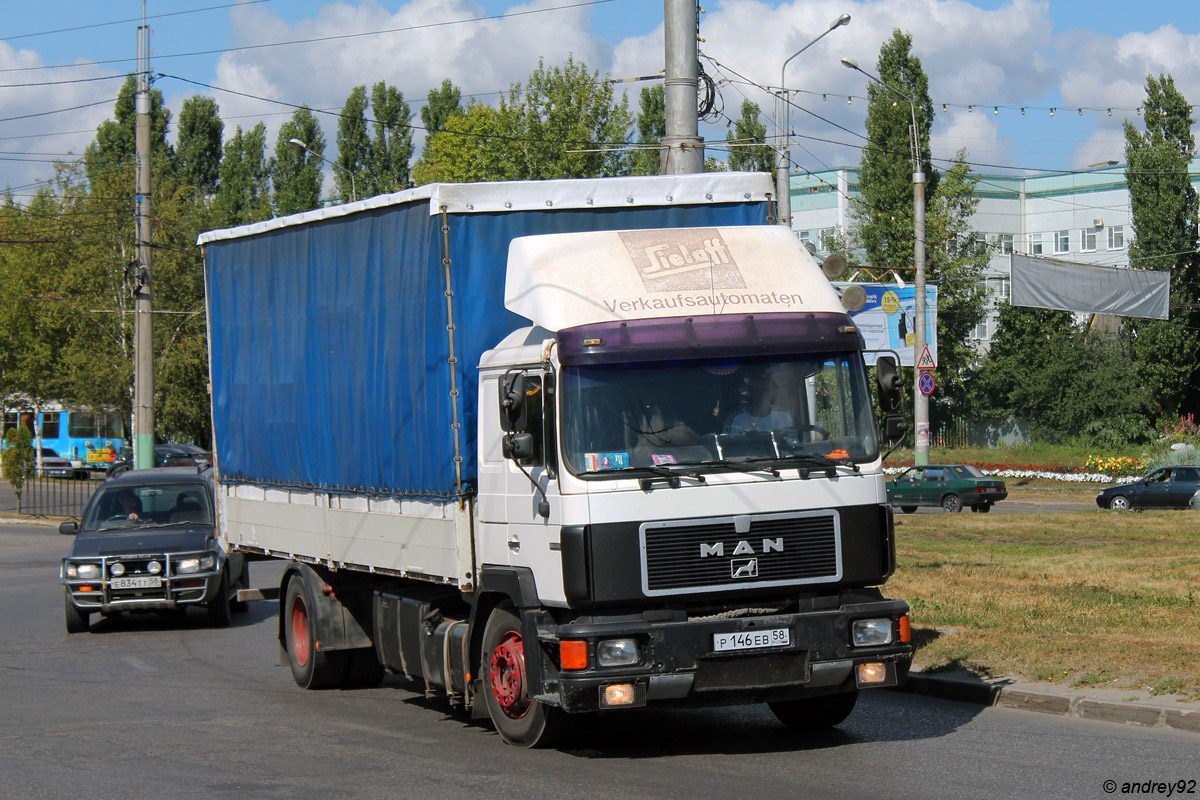 Пензенская область, № Р 146 ЕВ 58 — MAN F90 19.372