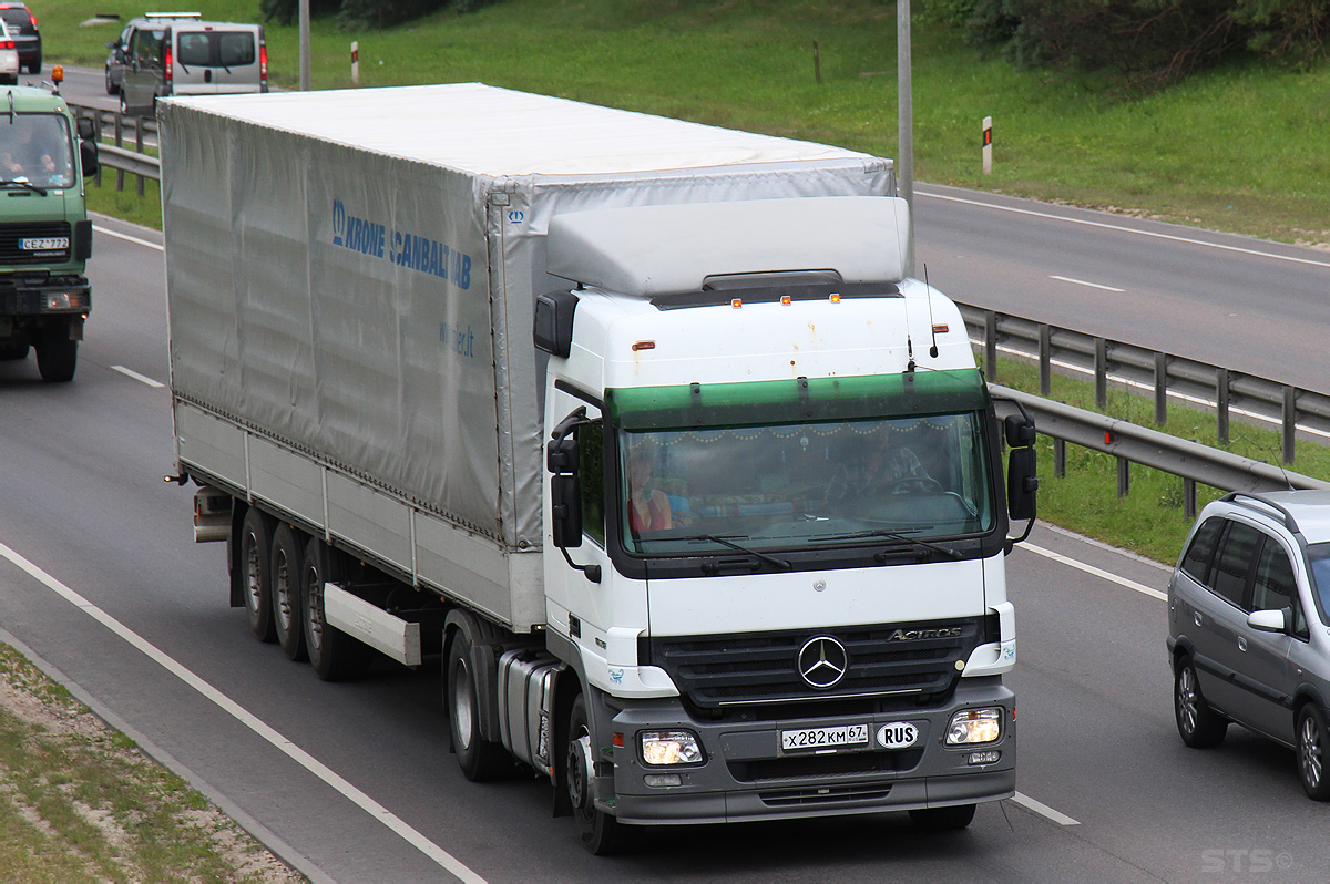 Смоленская область, № Х 282 КМ 67 — Mercedes-Benz Actros ('2003) 1836