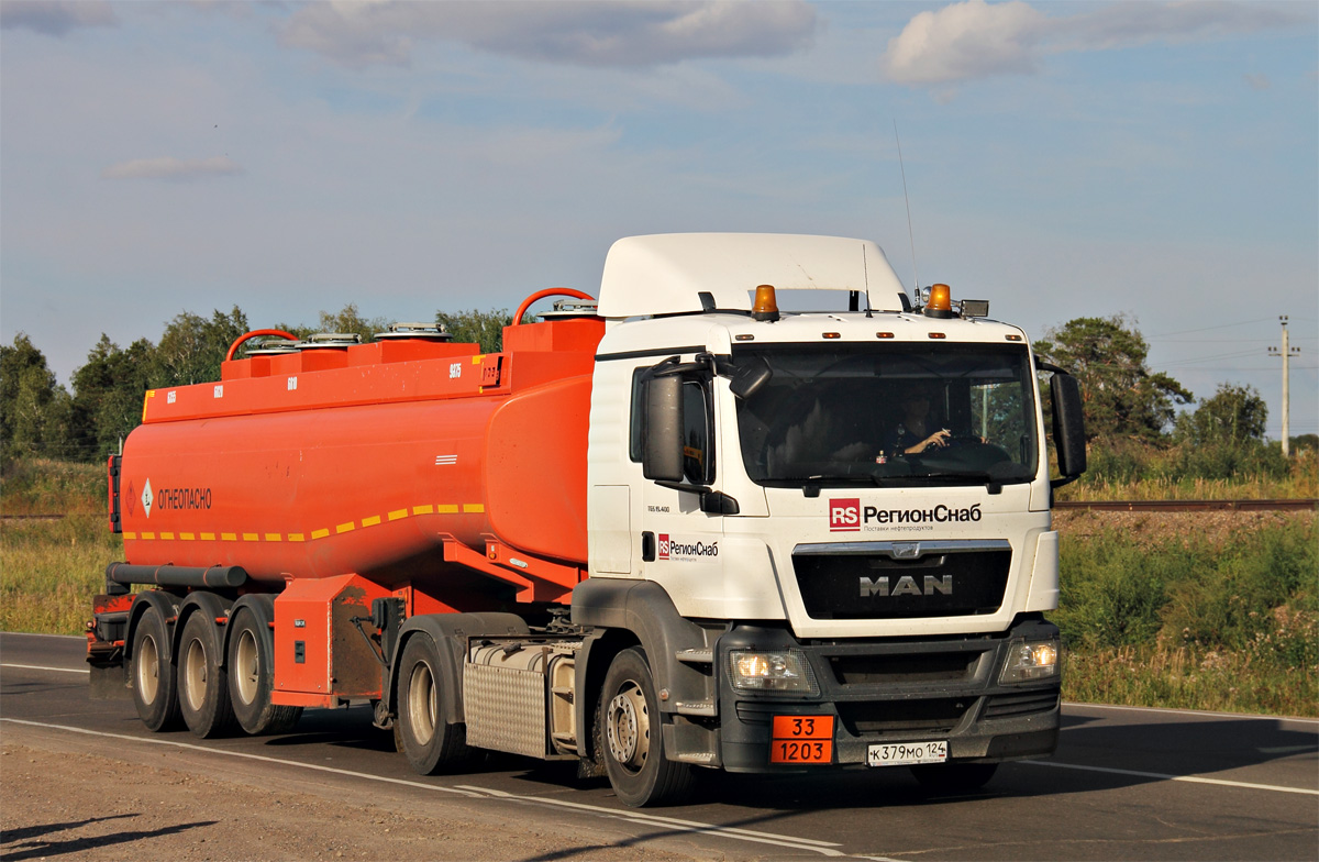Красноярский край, № К 379 МО 124 — MAN TGS 19.400