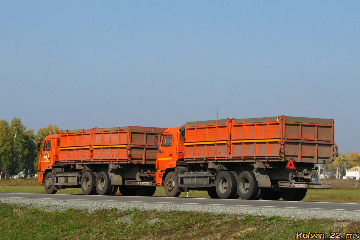 Алтайский край, № С 498 УР 22 — КамАЗ-65115-N3(78)
