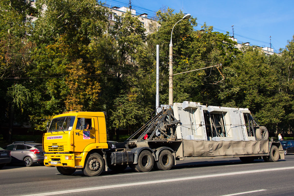 Москва, № О 445 ОУ 197 — КамАЗ-65116-62