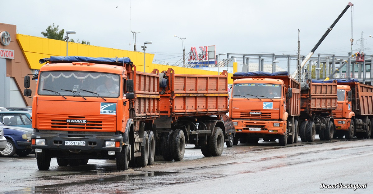 Мордовия, № К 351 АВ 13 — КамАЗ-65115-62
