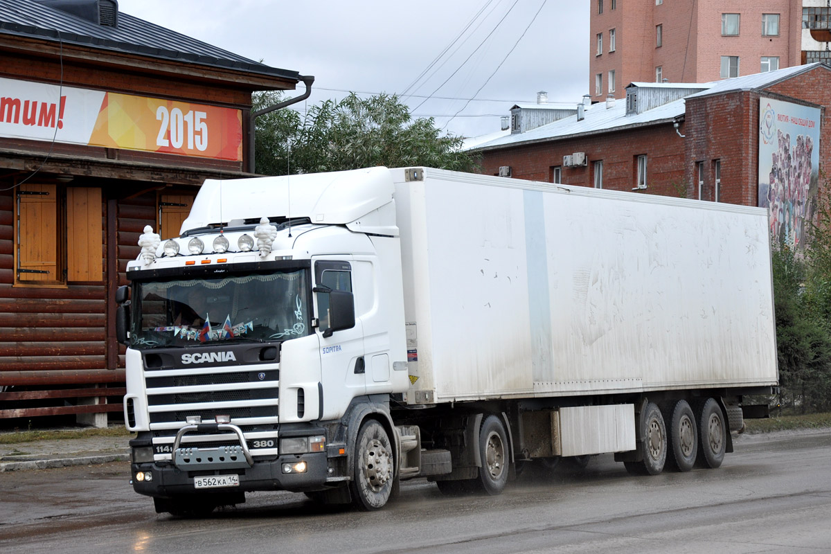 Саха (Якутия), № В 562 КА 14 — Scania ('1996) R114L