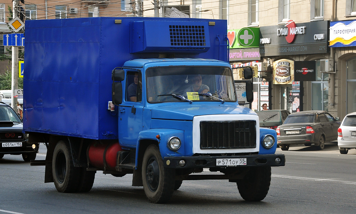 Омская область, № Р 571 ОУ 55 — ГАЗ-3307