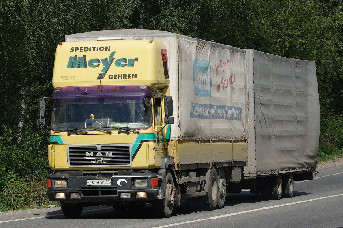 Московская область, № Е 648 ОЕ 90 — MAN F90 25.xxx (общая)