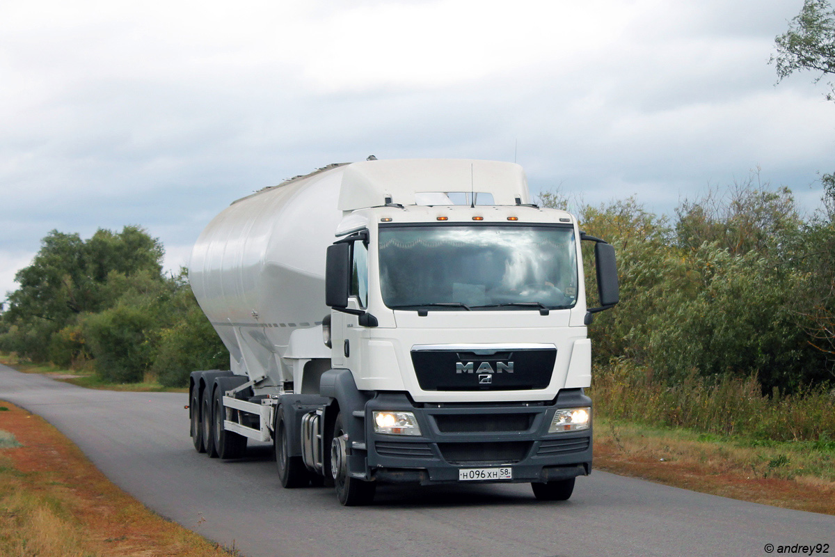 Пензенская область, № Н 096 ХН 58 — MAN TGS 19.360