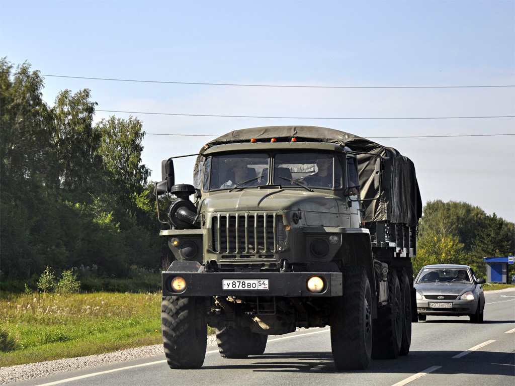 Новосибирская область, № У 878 ВО 54 — Урал-4320-41