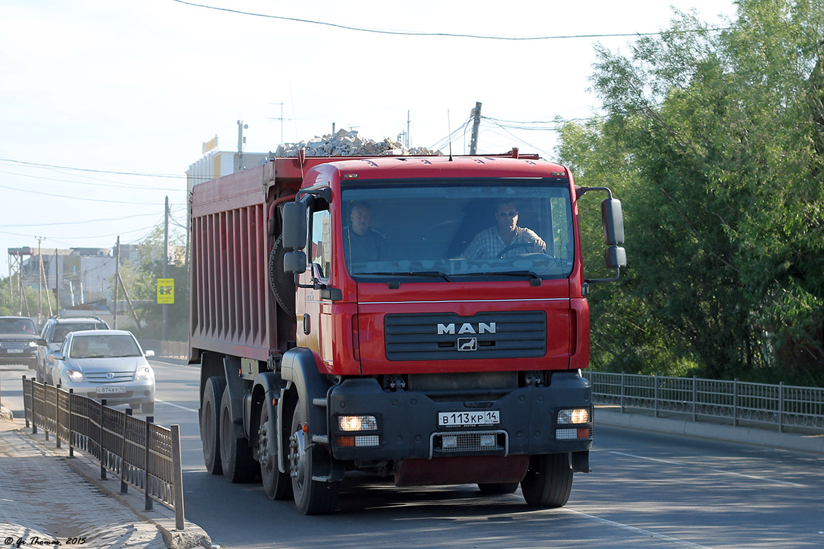 Саха (Якутия), № В 113 КР 14 — MAN TGA 41.480