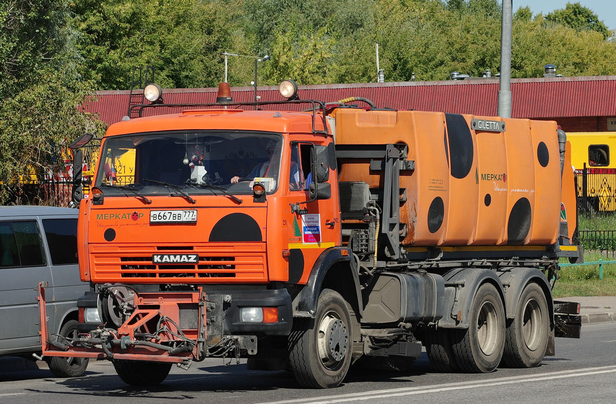 Москва, № В 667 ВВ 777 — КамАЗ-65115-D3(97)