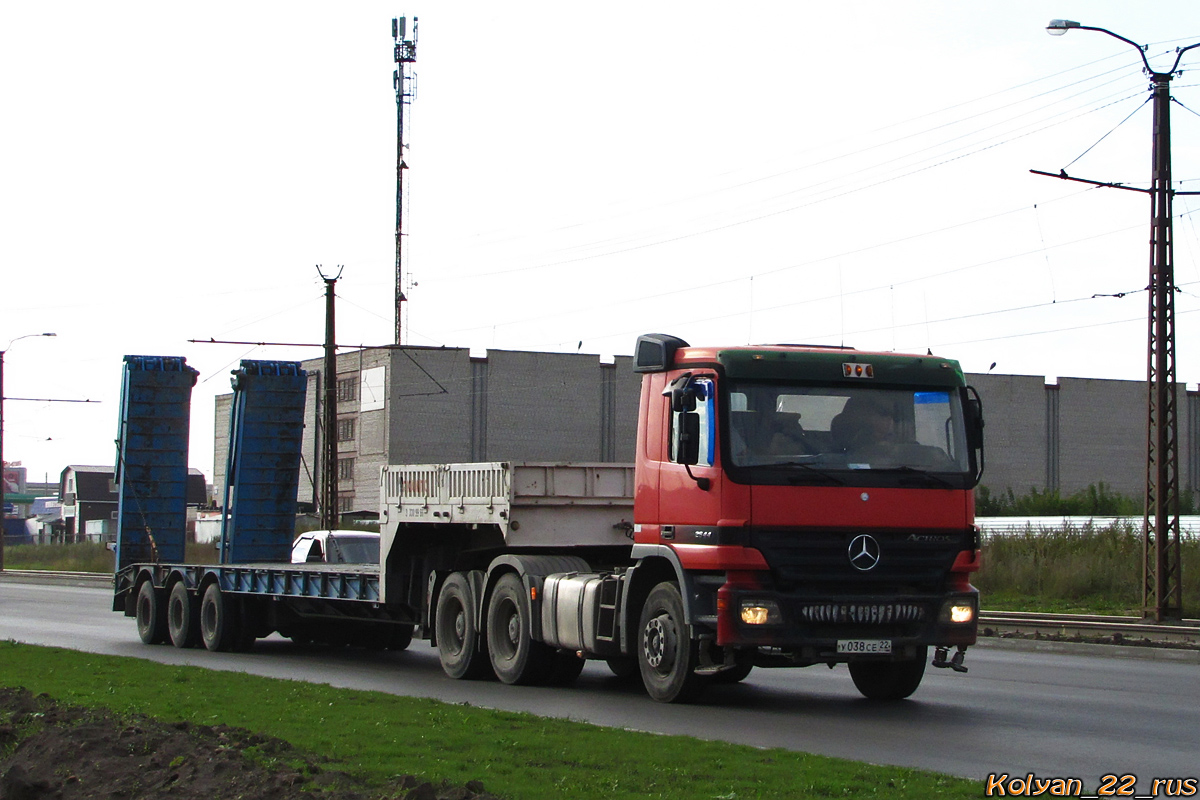 Алтайский край, № У 038 СЕ 22 — Mercedes-Benz Actros ('2003) 2644