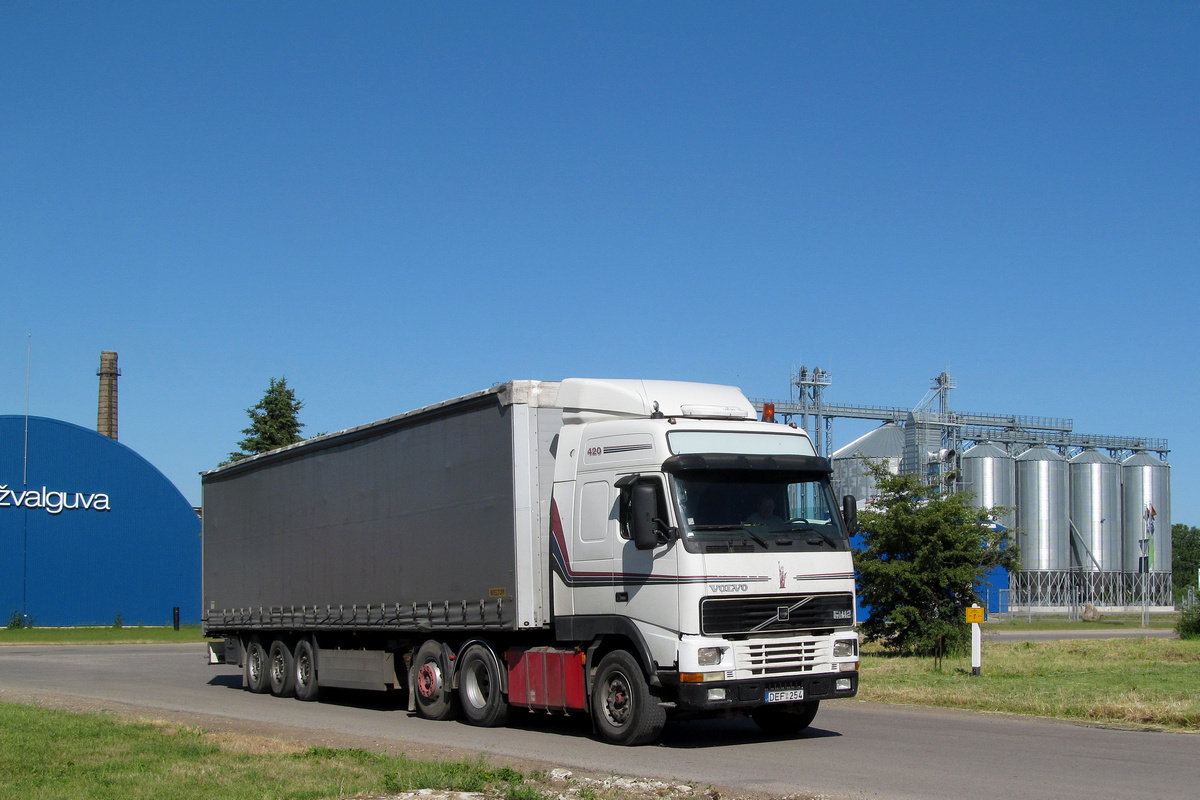 Литва, № DEF 254 — Volvo ('1993) FH12.420