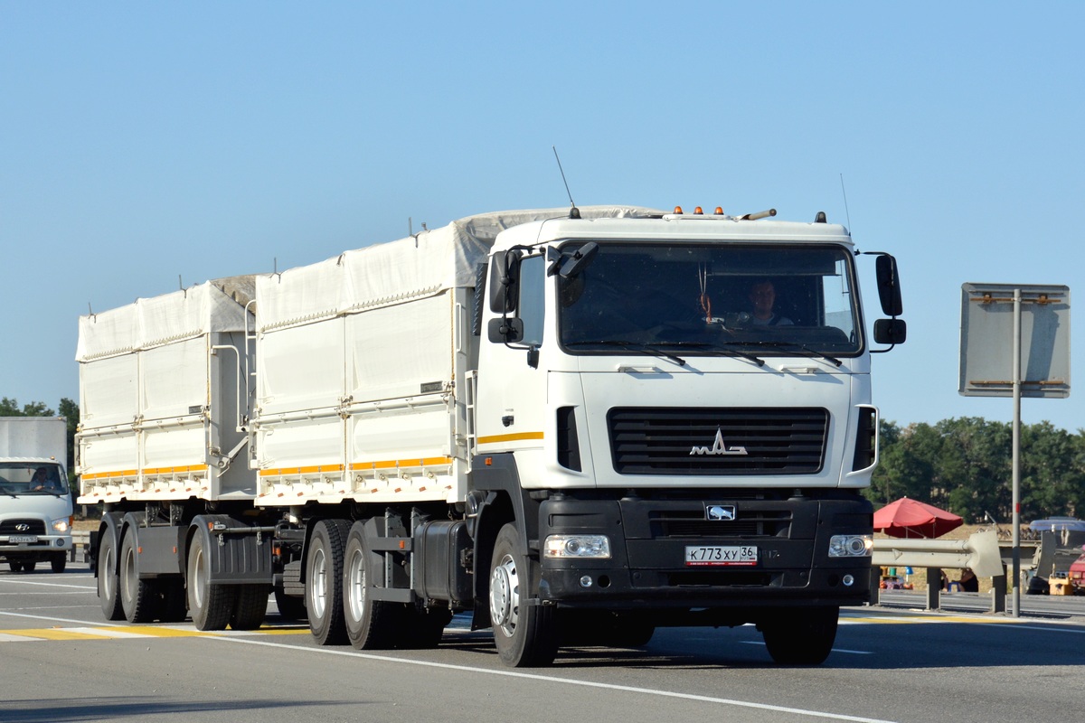 Воронежская область, № К 773 ХУ 36 — МАЗ-6312B9