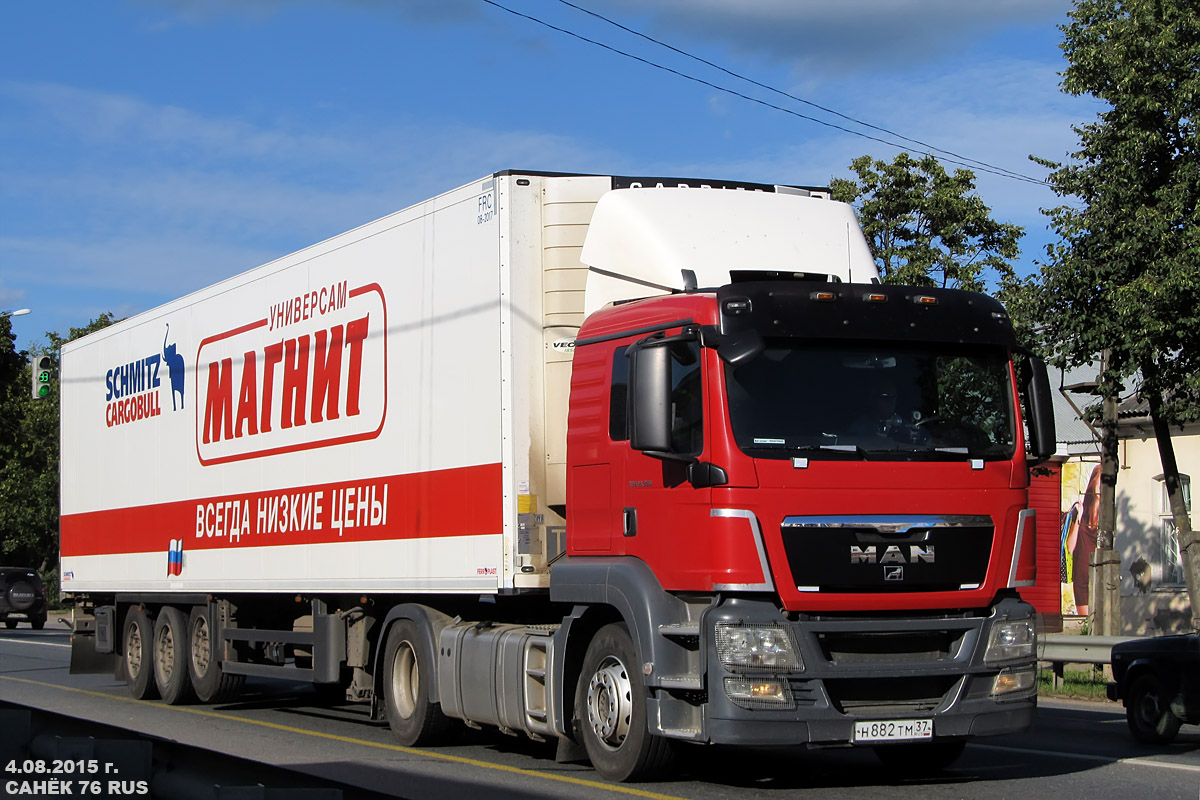 Ивановская область, № Н 882 ТМ 37 — MAN TGS 18.360