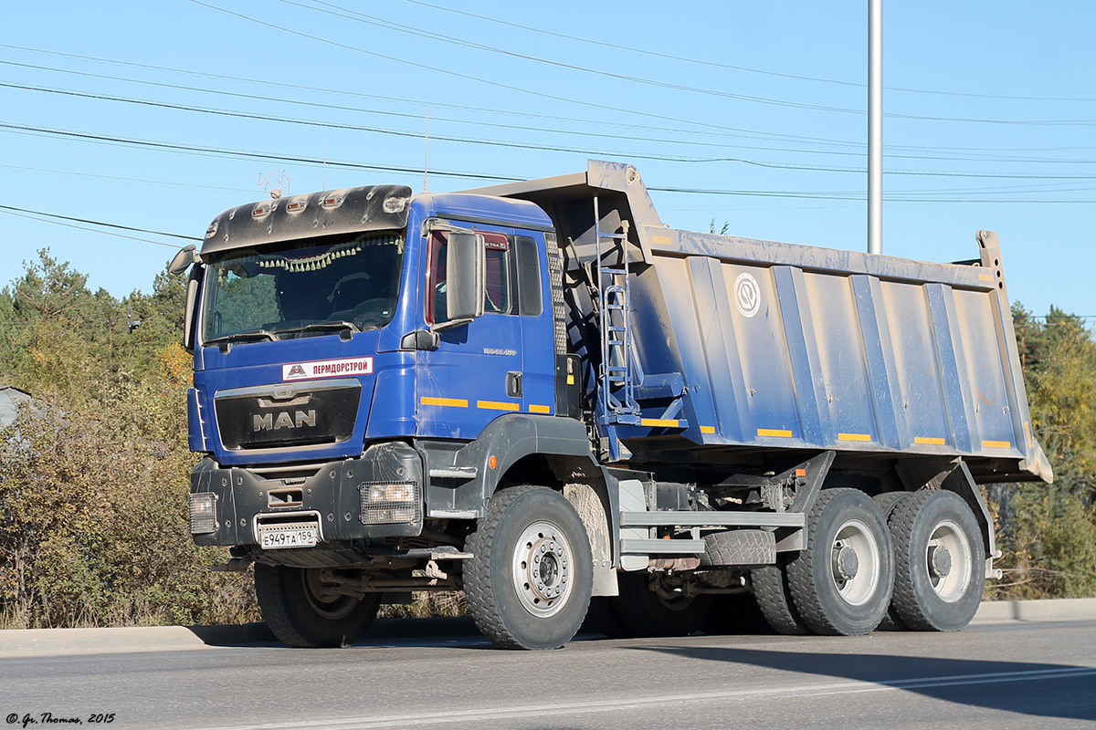 Пермский край, № Е 949 ТА 159 — MAN TGS 40.400