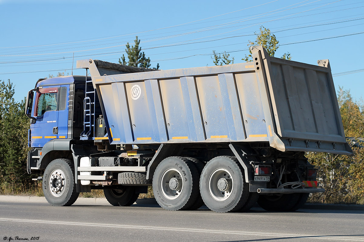 Пермский край, № Е 949 ТА 159 — MAN TGS 40.400