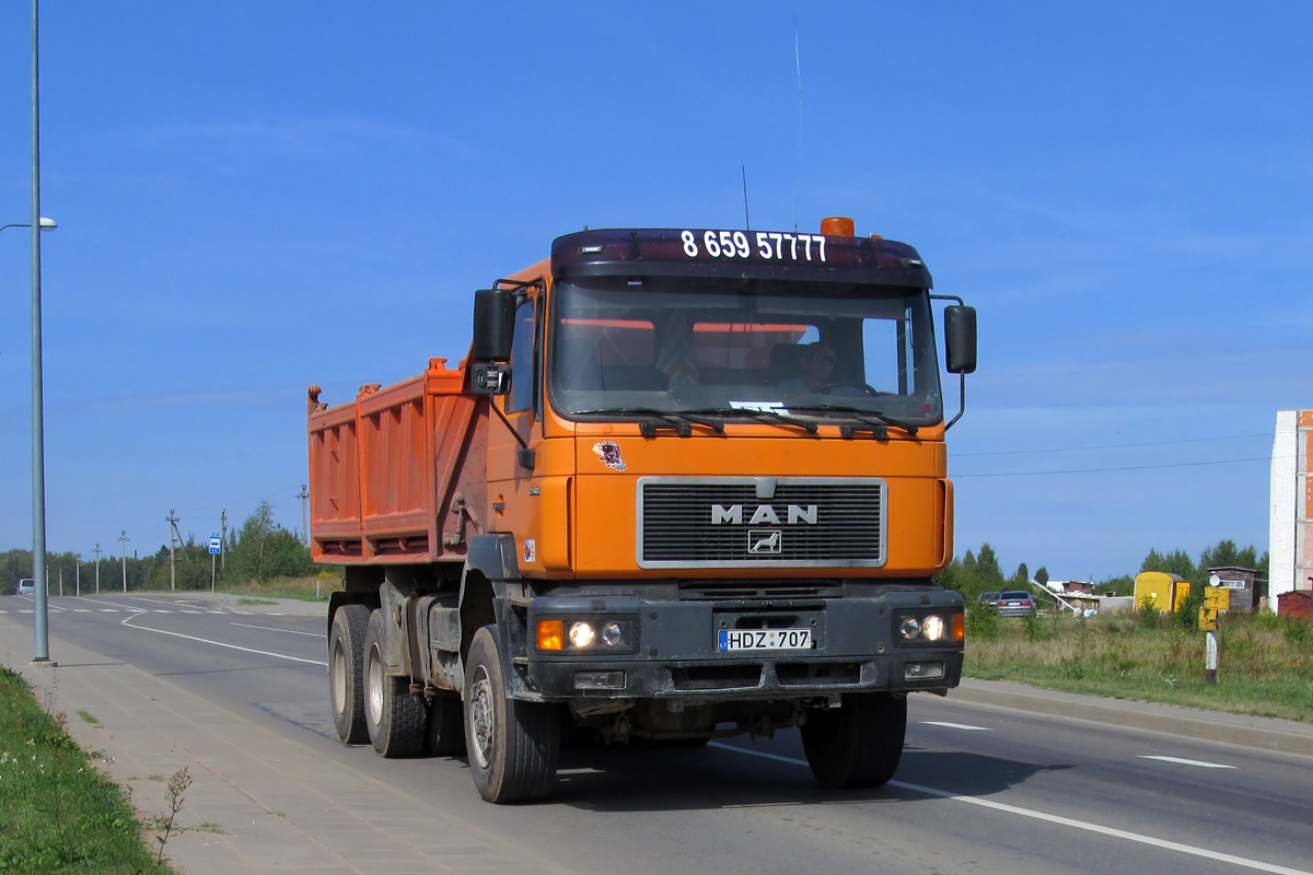 Литва, № HDZ 707 — MAN F2000 27.403