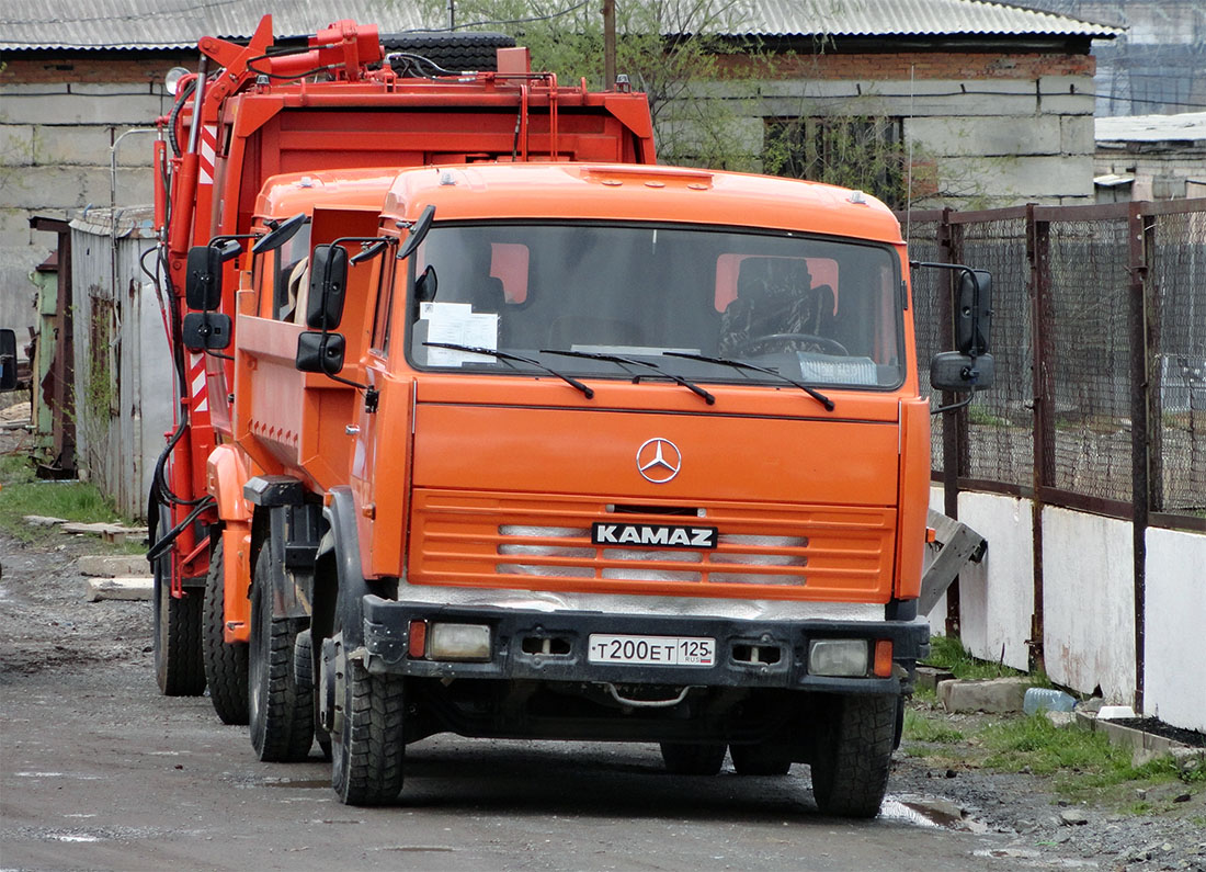 Приморский край, № Т 200 ЕТ 125 — КамАЗ-43255-A3(96)