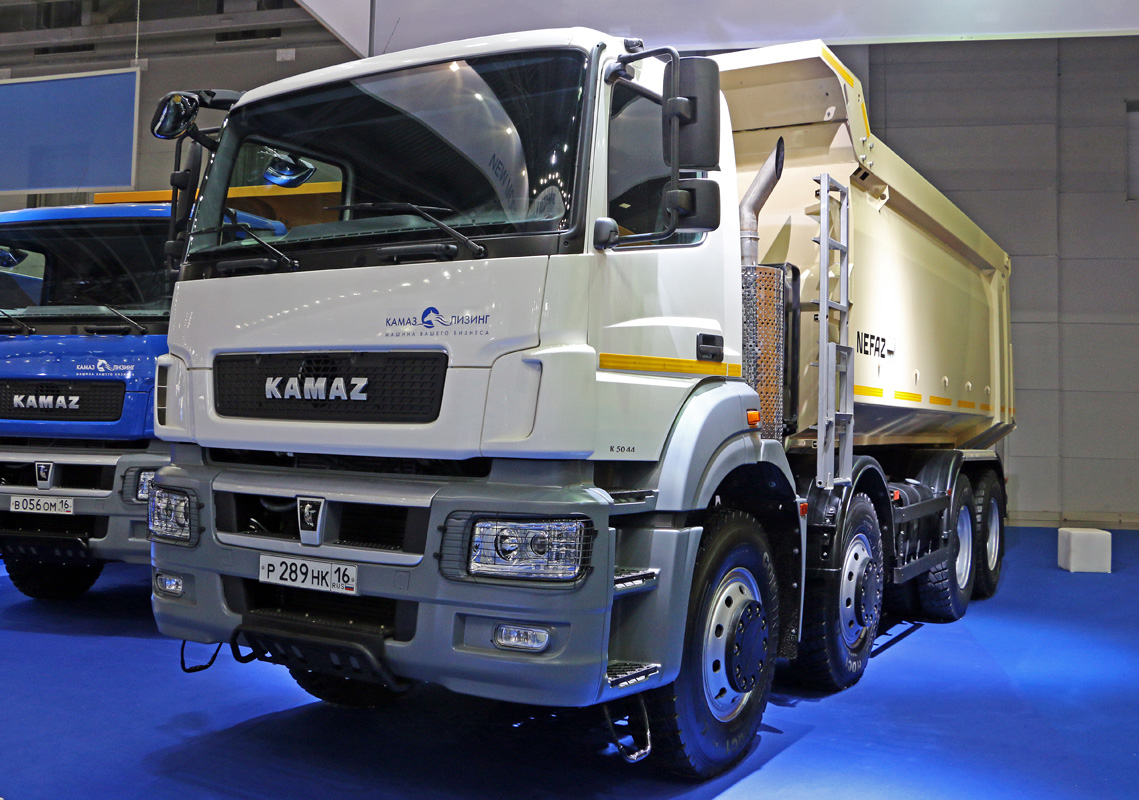 Татарстан, № Р 289 НК 16 — КамАЗ-65801-J5(20); Московская область — Выставка "Комтранс" —  2015