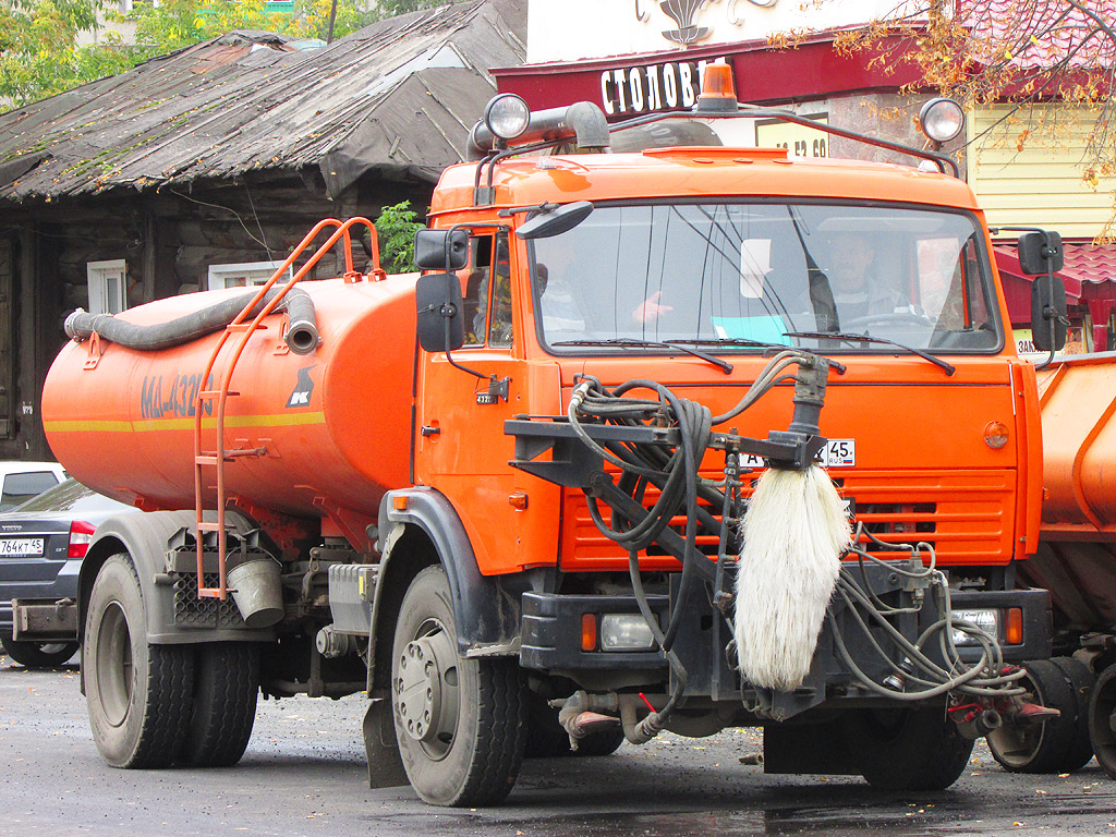 Курганская область, № А 813 КХ 45 — КамАЗ-43253 (общая модель)
