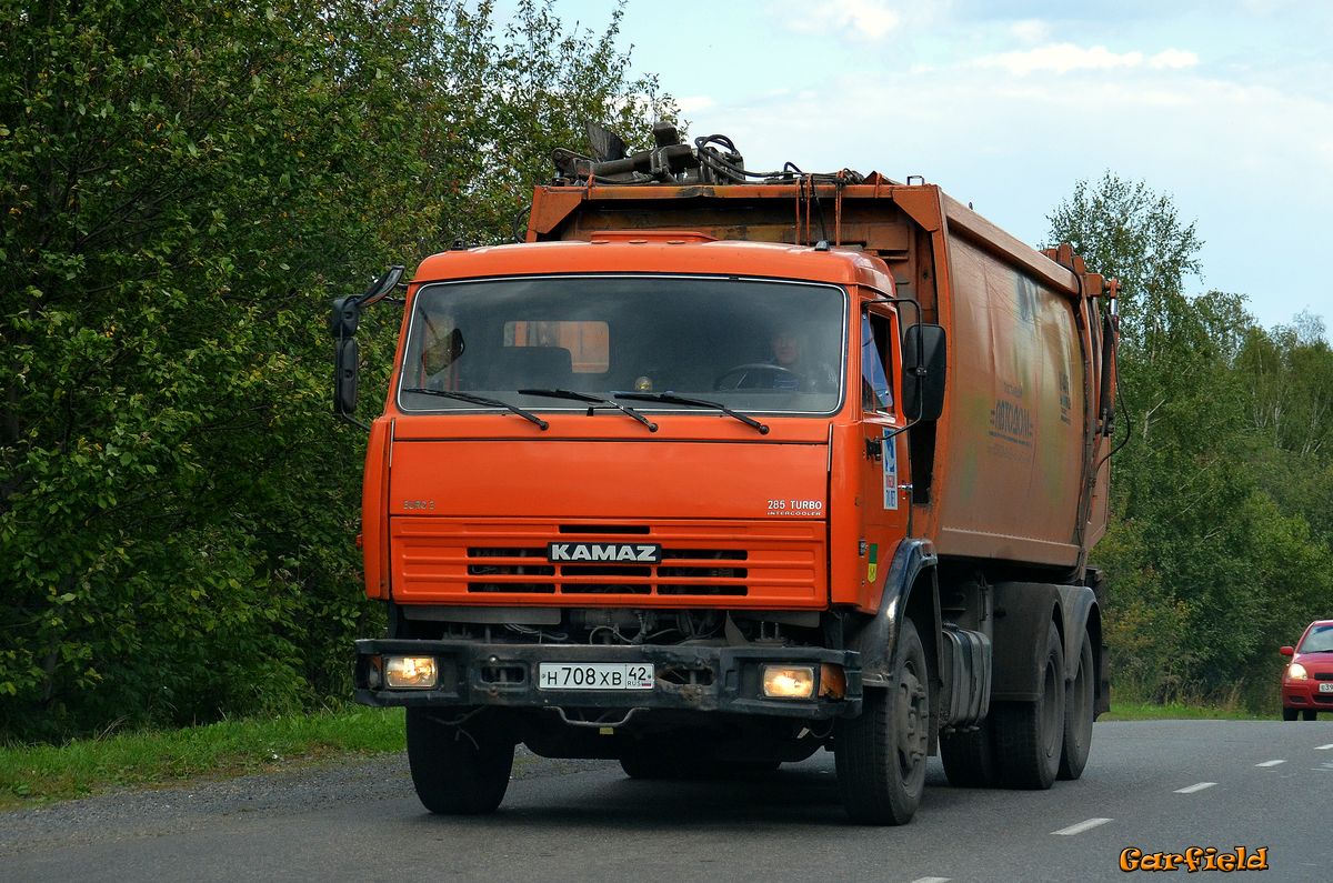 Кемеровская область, № Н 708 ХВ 42 — КамАЗ-65115-D3(97)