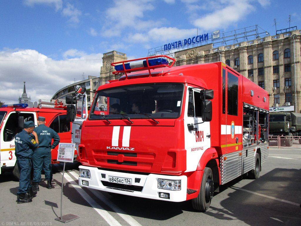 Волгоградская область, № В 845 АС 134 — КамАЗ-4308-C4(25)