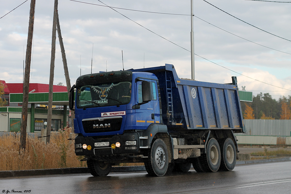 Пермский край, № Е 957 ТА 159 — MAN TGS 40.400