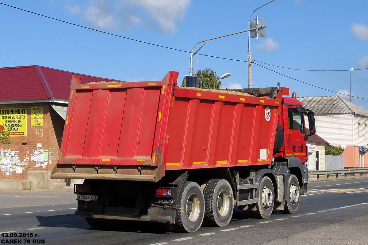 Ярославская область, № Е 253 КН 76 — MAN TGS 41.390