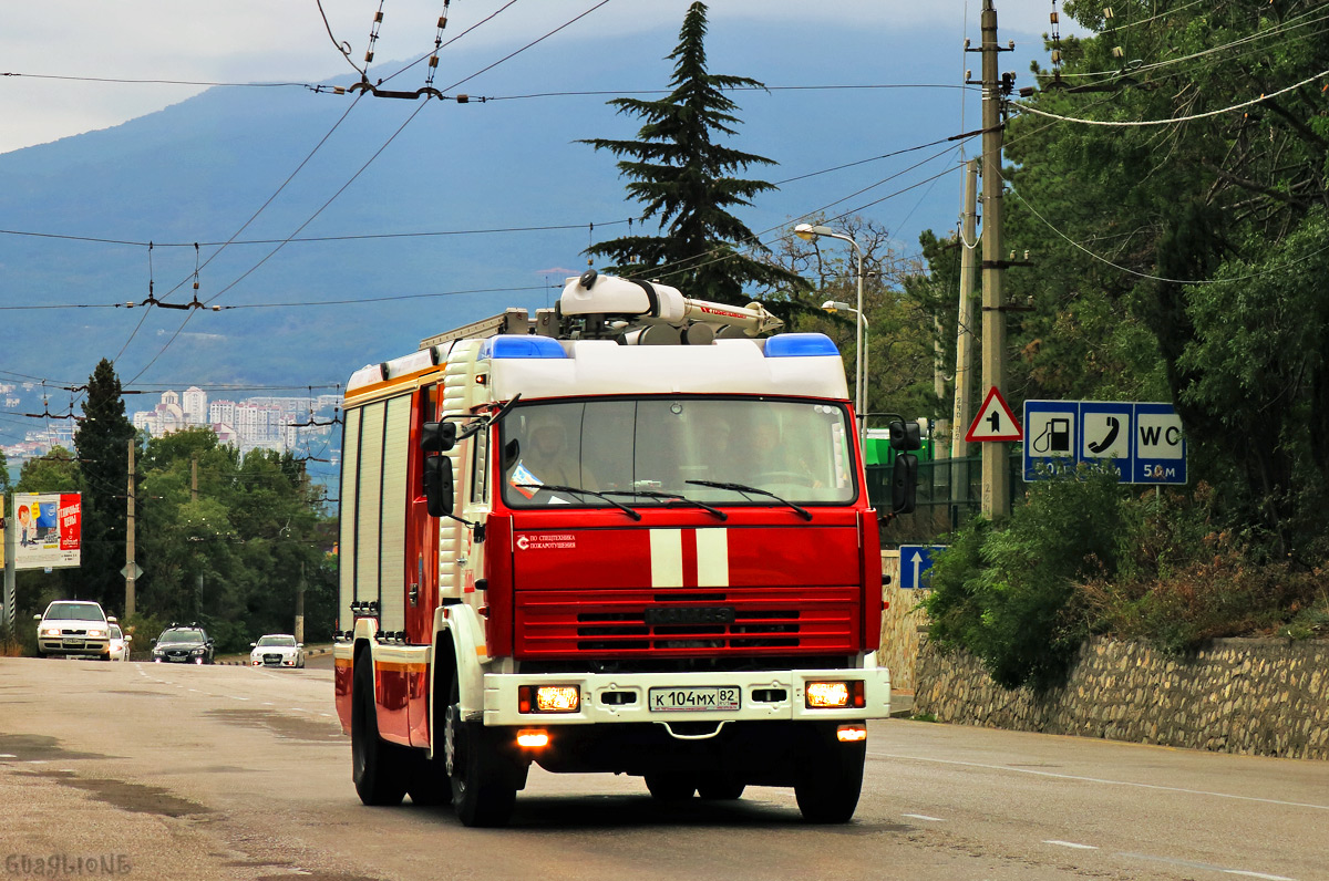 Крым, № К 104 МХ 82 — КамАЗ-43253-A3(96)