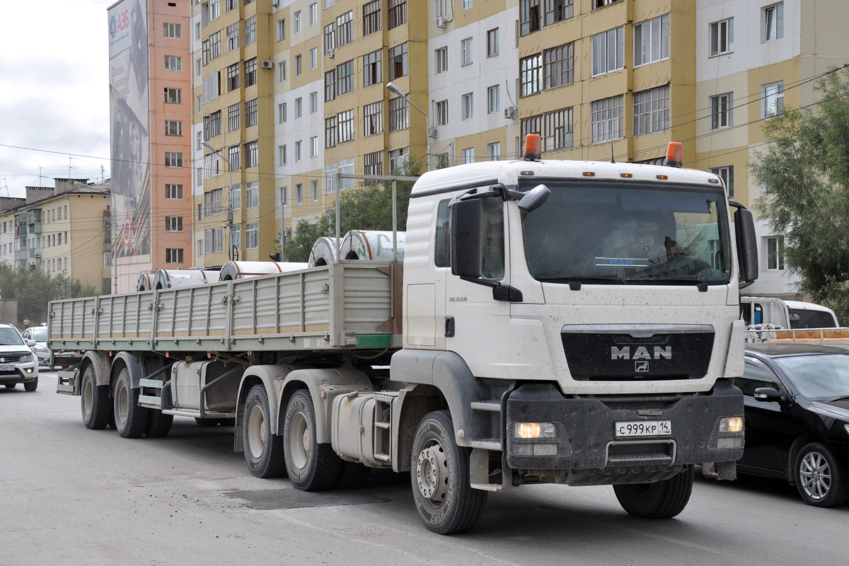Саха (Якутия), № С 999 КР 14 — MAN TGS 33.430