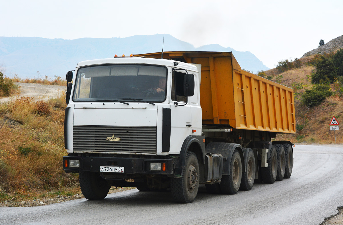 Крым, № А 724 НУ 82 — МАЗ-642208