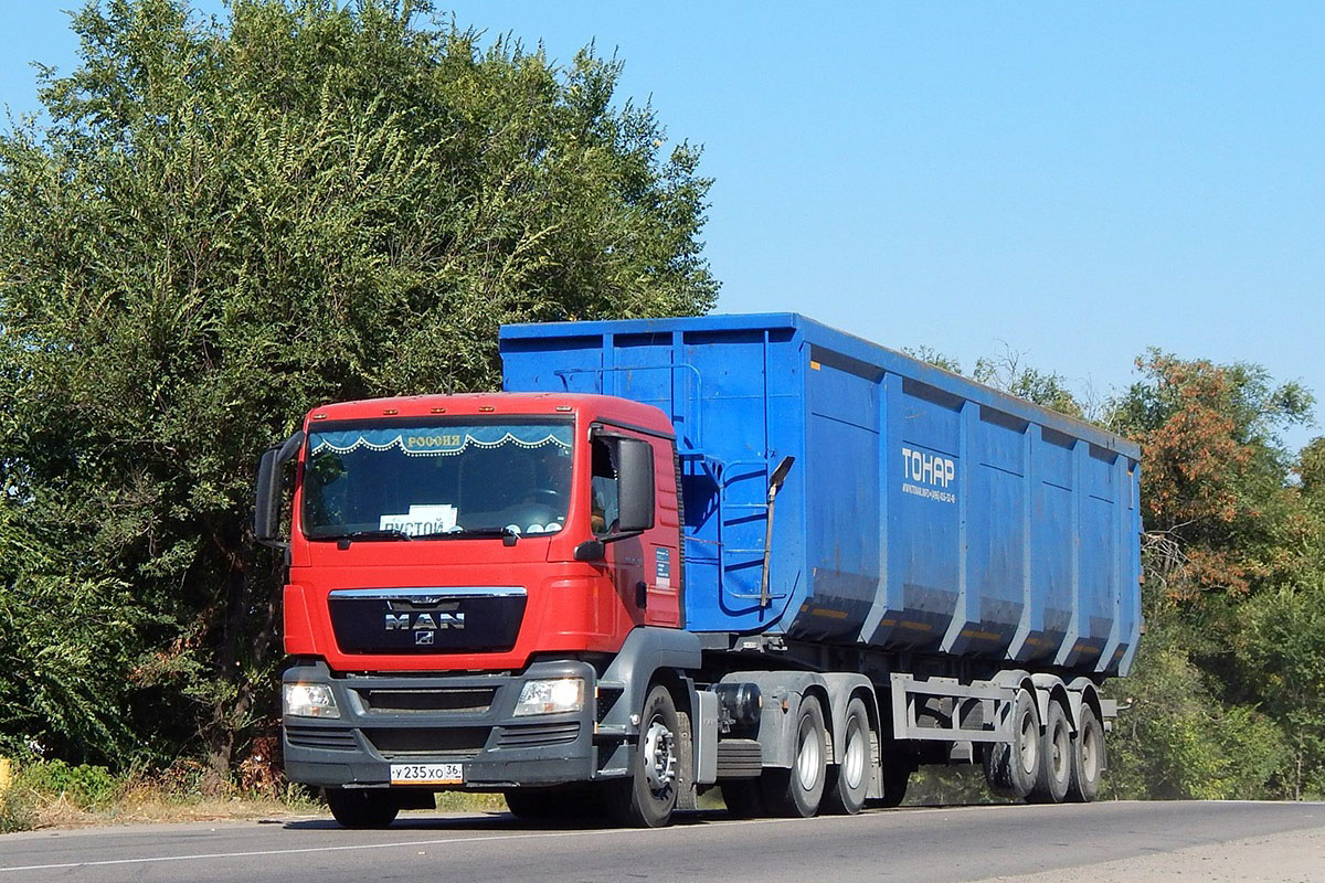 Воронежская область, № У 235 ХО 36 — MAN TGS 26.400