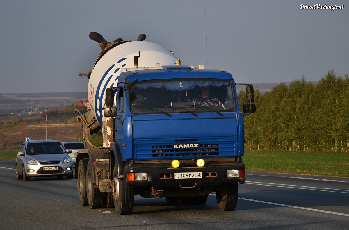 Мордовия, № К 106 ВА 13 — КамАЗ-65115-62