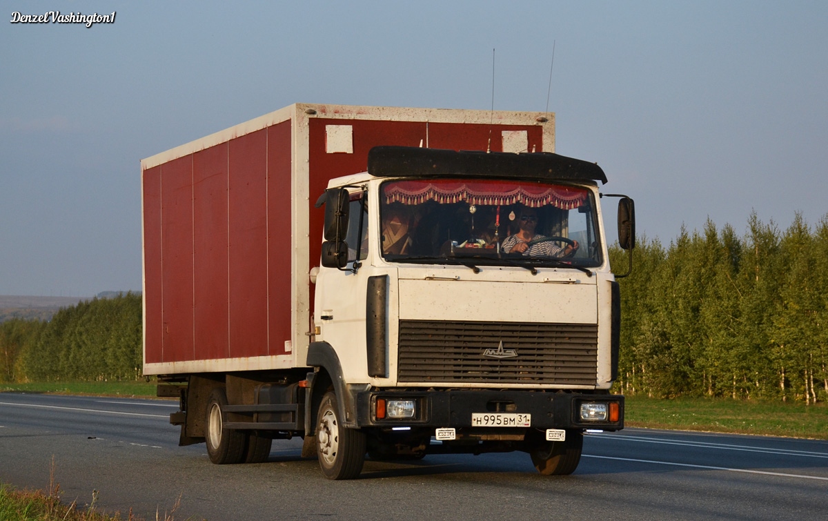 Белгородская область, № Н 995 ВМ 31 — МАЗ-437040