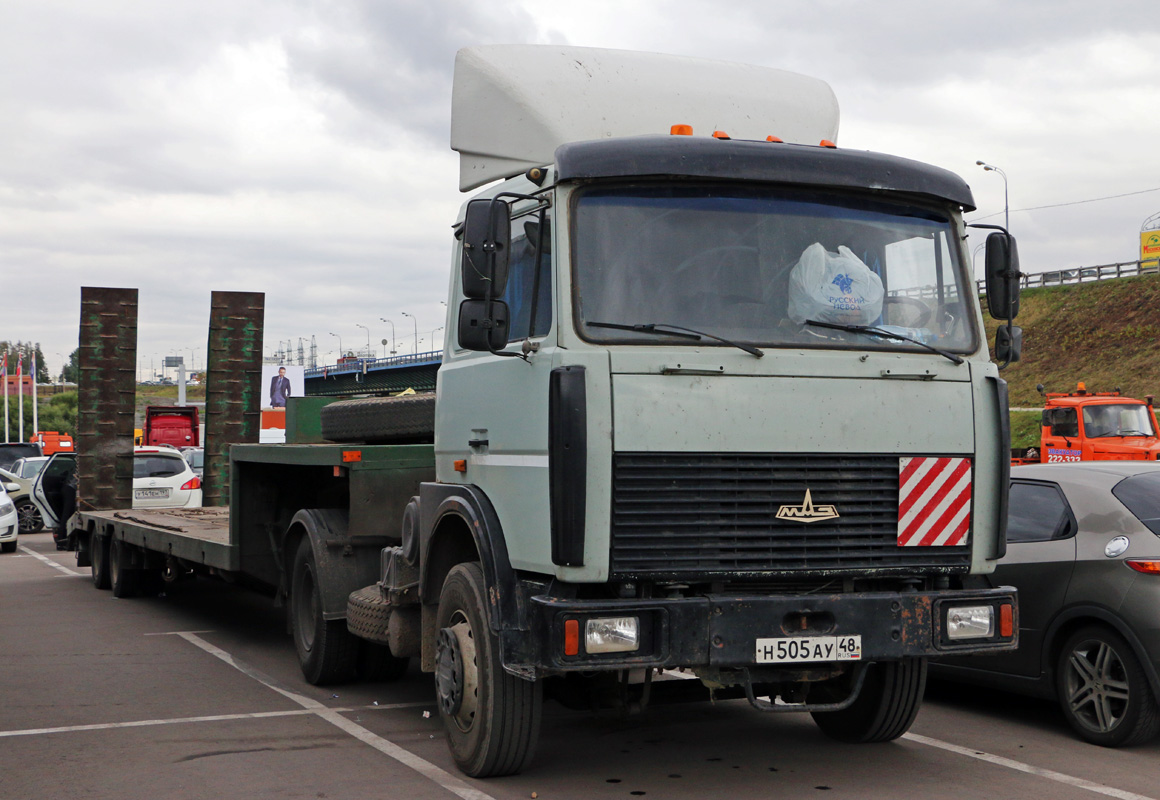 Липецкая область, № Н 505 АУ 48 — МАЗ-543208