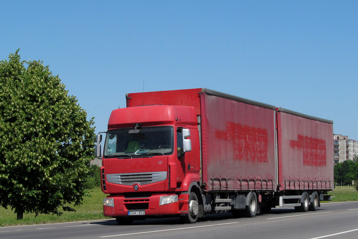 Литва, № GGK 952 — Renault Premium ('2006)